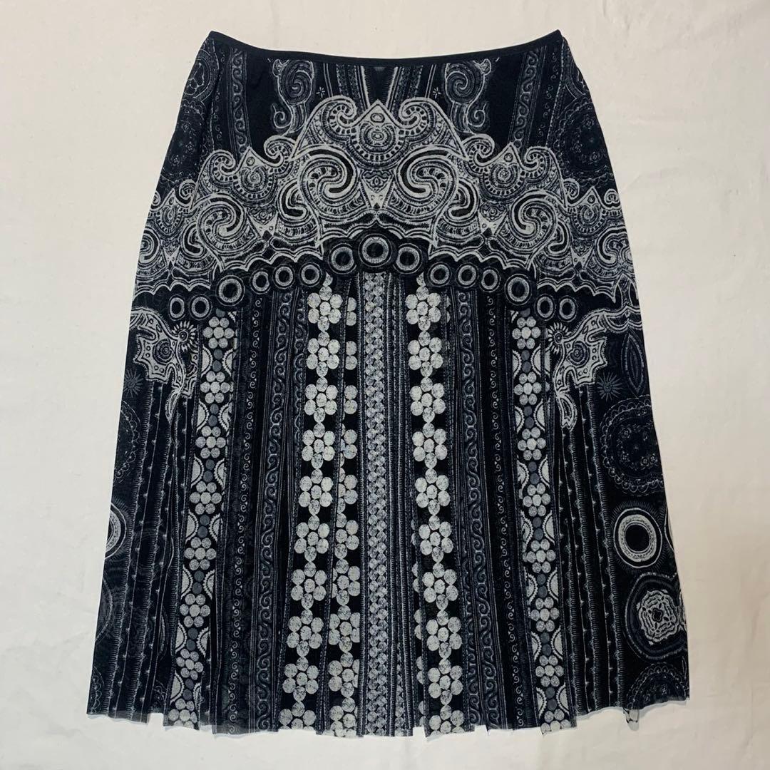 VIVIENNE TAM 短冊 design skirt archive