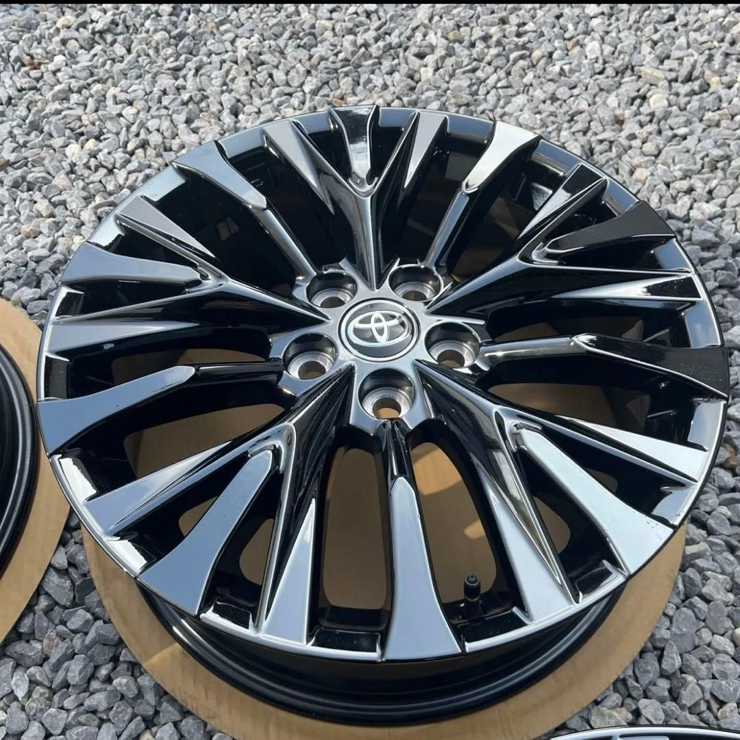 新車外し 40系 ヴェルファイア 純正 Z プレミア ブラックスパッタリング