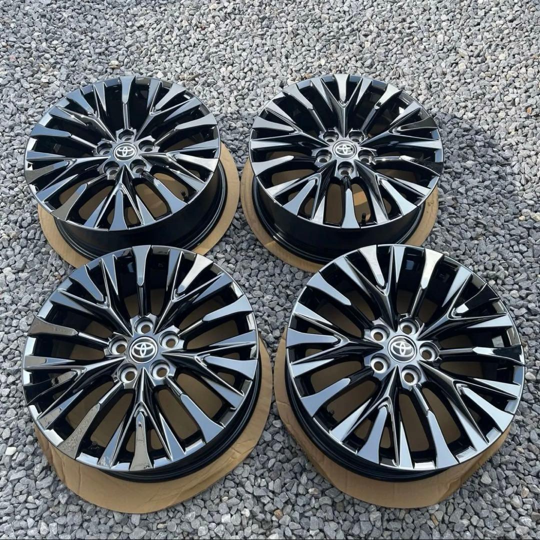 新車外し 40系 ヴェルファイア 純正 Z プレミア ブラックスパッタリング