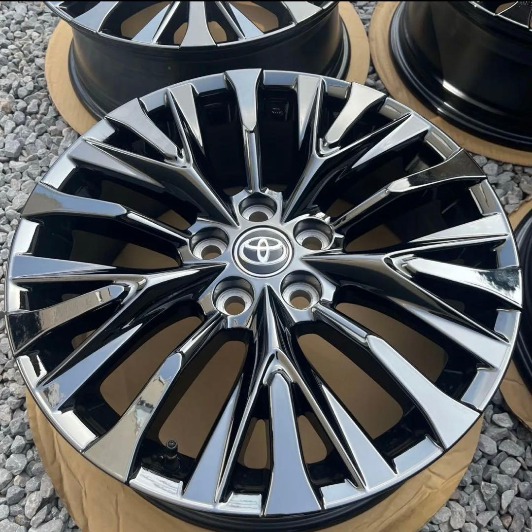 新車外し 40系 ヴェルファイア 純正 Z プレミア ブラックスパッタリング