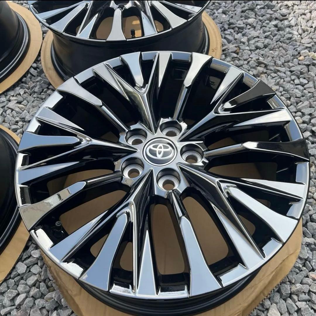 新車外し 40系 ヴェルファイア 純正 Z プレミア ブラックスパッタリング