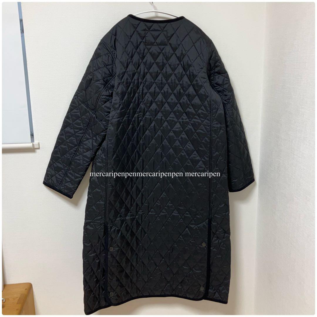 Barbour バブアー キルティング ロング コート サイズ10