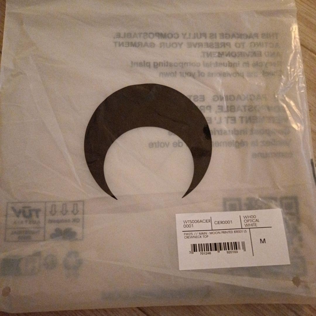 MARINE SERRE 月模様 長袖Tシャツ M タグ付き