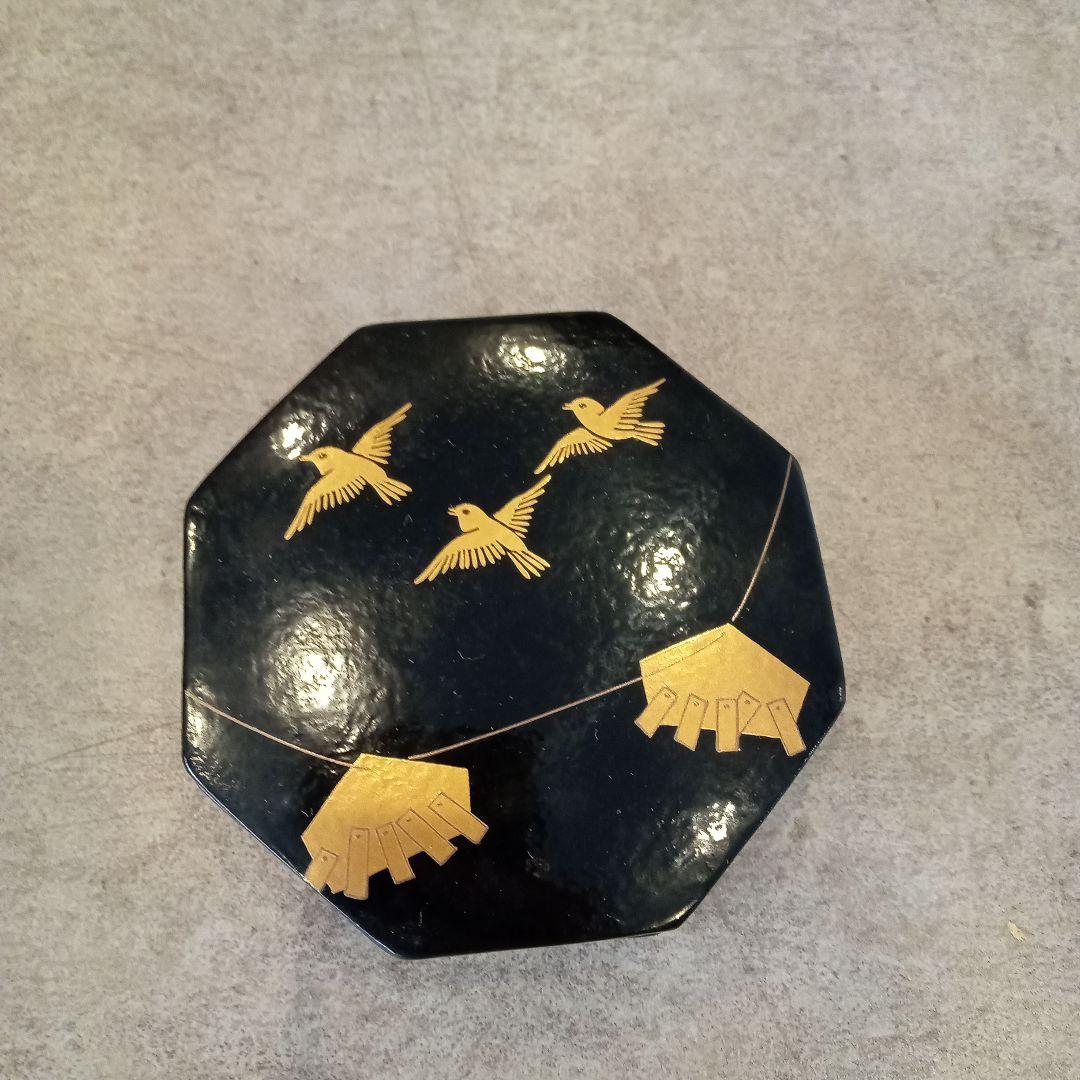 道場宗廣 鳴子 八角 香合 9月 10月 秋