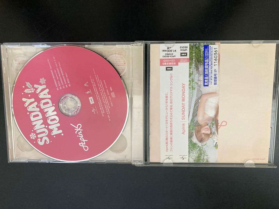 Apink SUNDAY MONDAY 直筆サイン入り CD