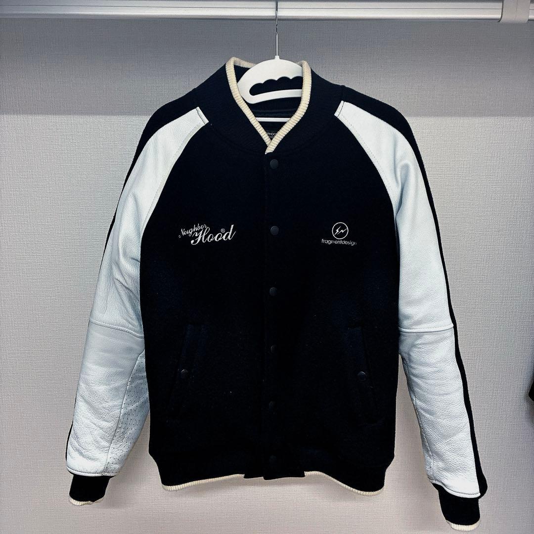 ネイバーフッドfragmentdesign　NH3204　黒✕白