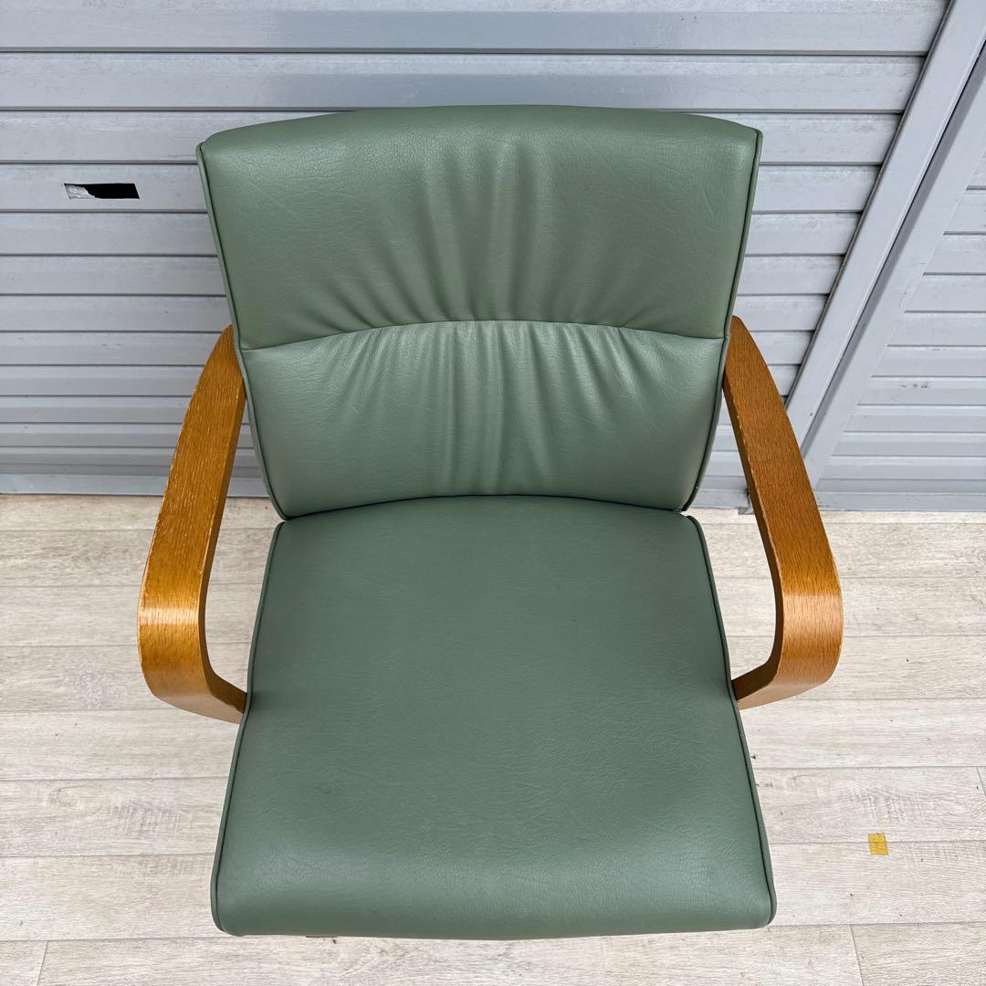 飛騨産業　アームチェア　ダイニングチェア　円空　佐々木敏光 デザイナーズ　③