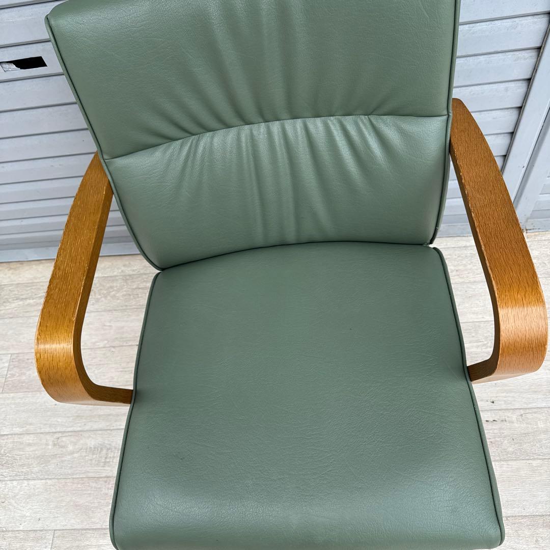 飛騨産業　アームチェア　ダイニングチェア　円空　佐々木敏光 デザイナーズ　③