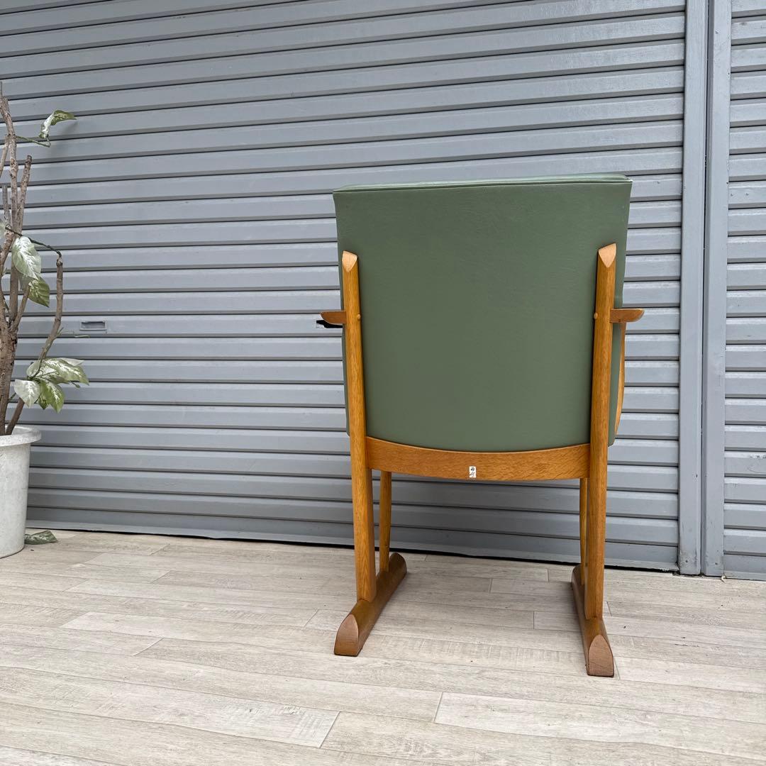 飛騨産業　アームチェア　ダイニングチェア　円空　佐々木敏光 デザイナーズ　③