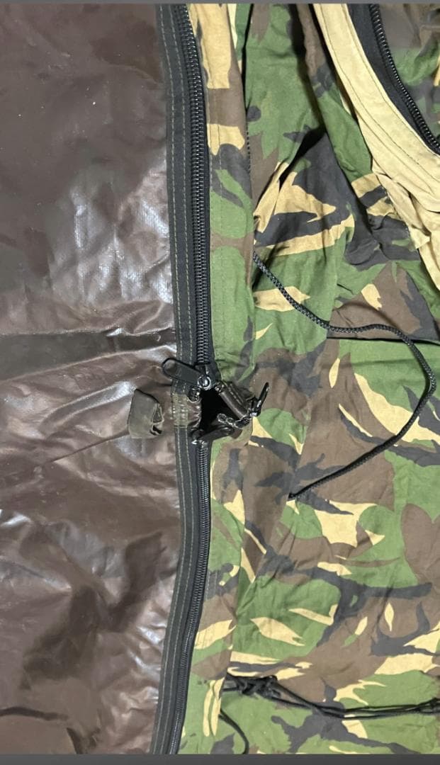 ※軍放出品 ダッチアーミーテント DPMカモ オランダ軍 軍幕 キャンバス 2