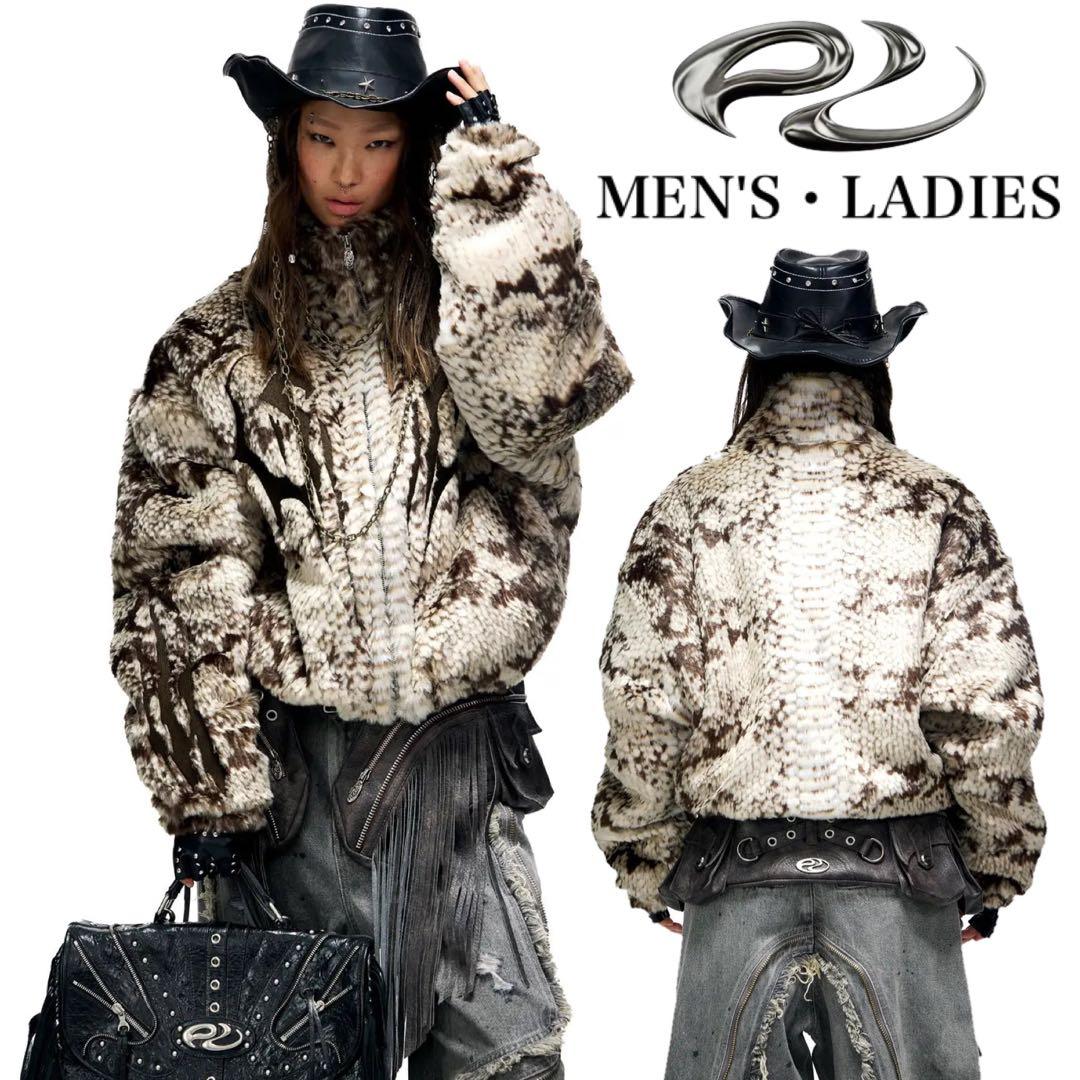 PERSONSOUL SNAKE PRINT ジャケット パイソン 蛇 ヘビ 柄