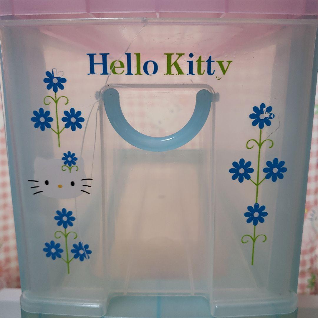 ハローキティ 3段収納ボックス