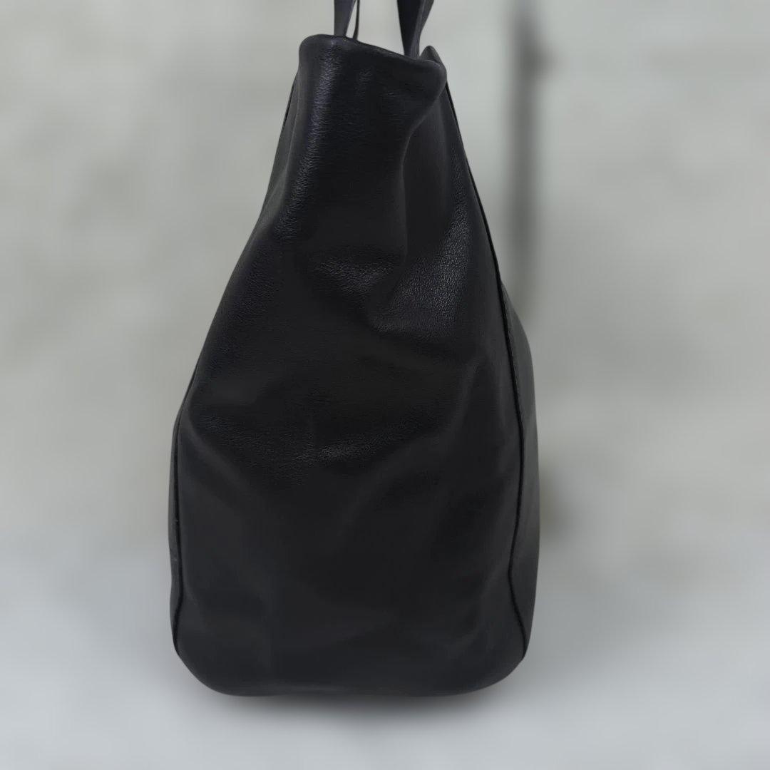 美品✨ ブルーレーベルクレストブリッジ トートバッグ レザー 肩掛け A4可 黒