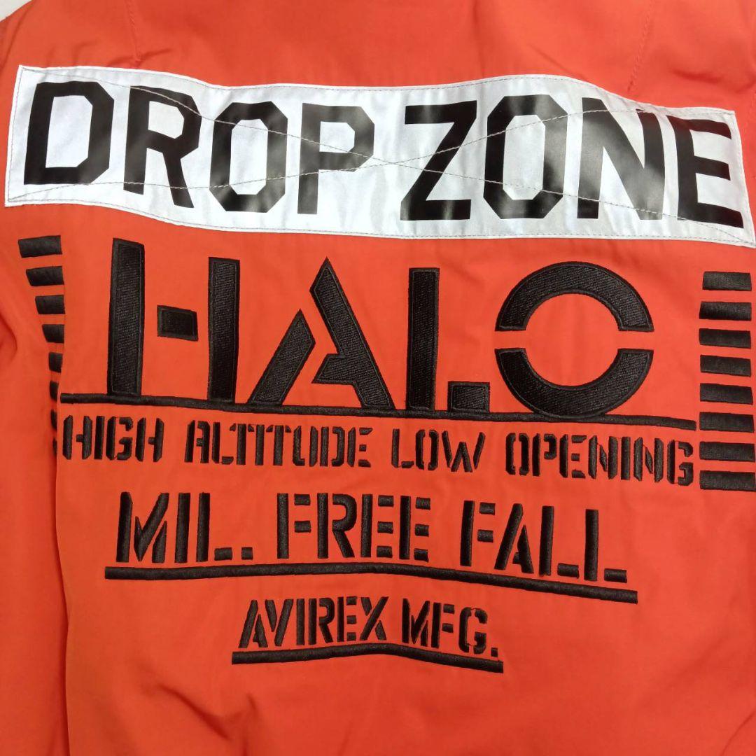 AVIREX MA-1 モデファイハロ フライトジャケット ブルゾン 美品