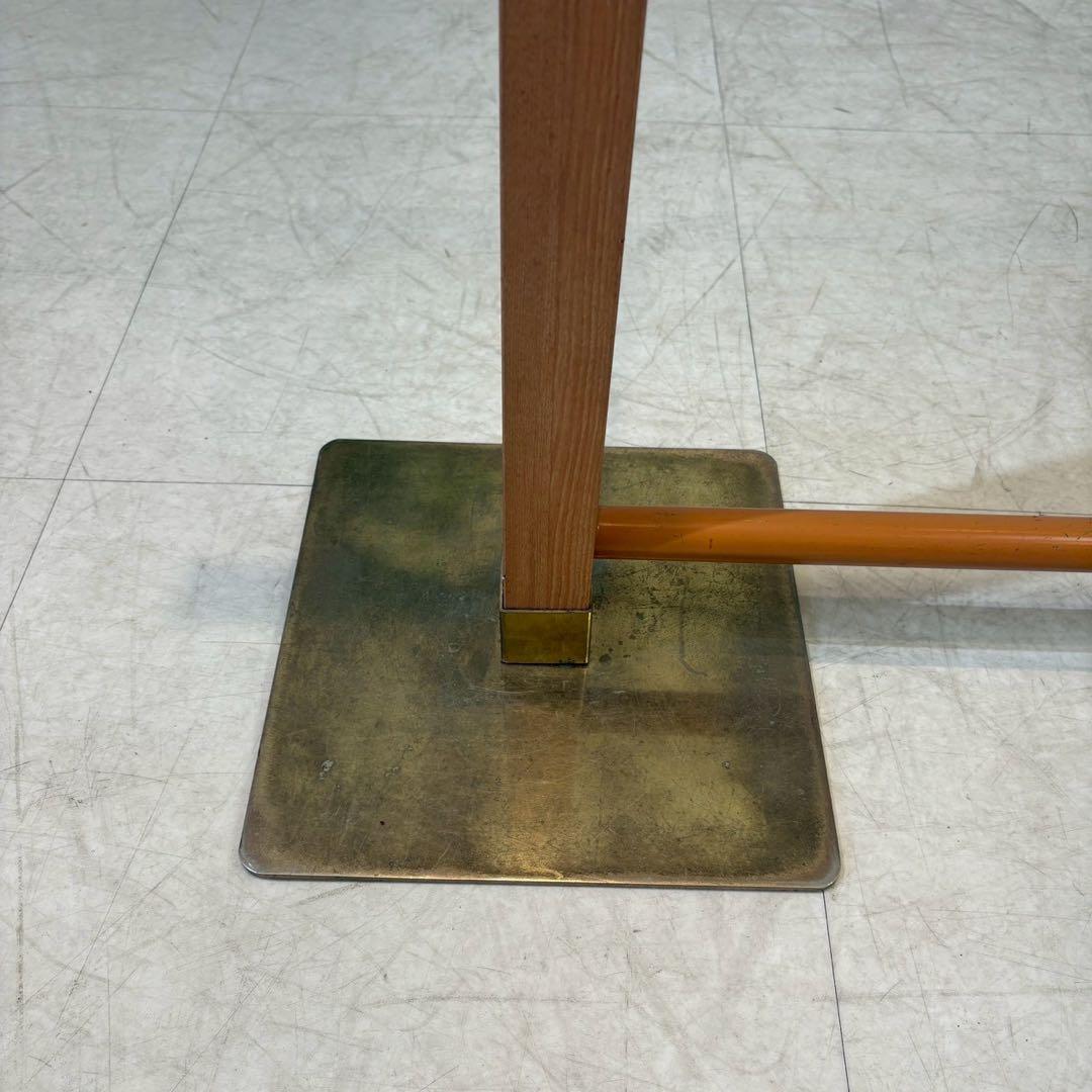 ハンガーラック　真鍮　木　店舗什器　アパレル