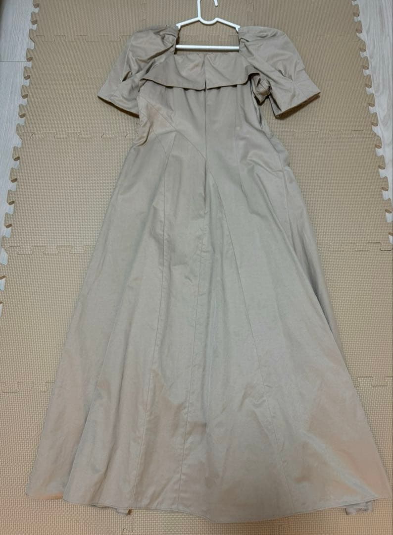【Y】Troncais Puff Sleeve Dress