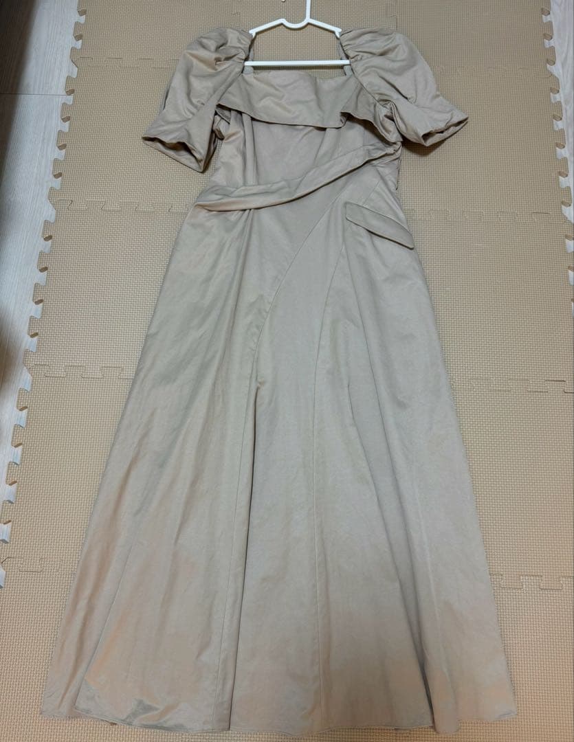 【Y】Troncais Puff Sleeve Dress