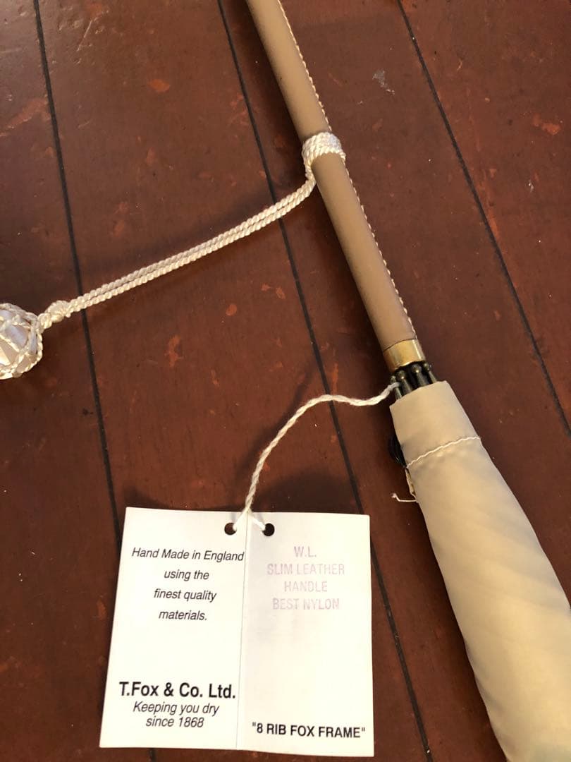 未使用品フォックスアンブレラFOX UMBRELLAS タッセル