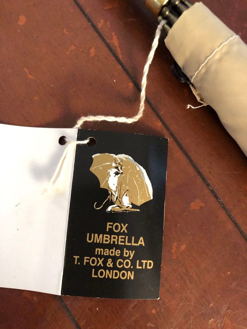 未使用品フォックスアンブレラFOX UMBRELLAS タッセル