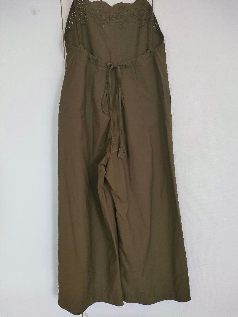 45Rポプリンカットワークサロペット