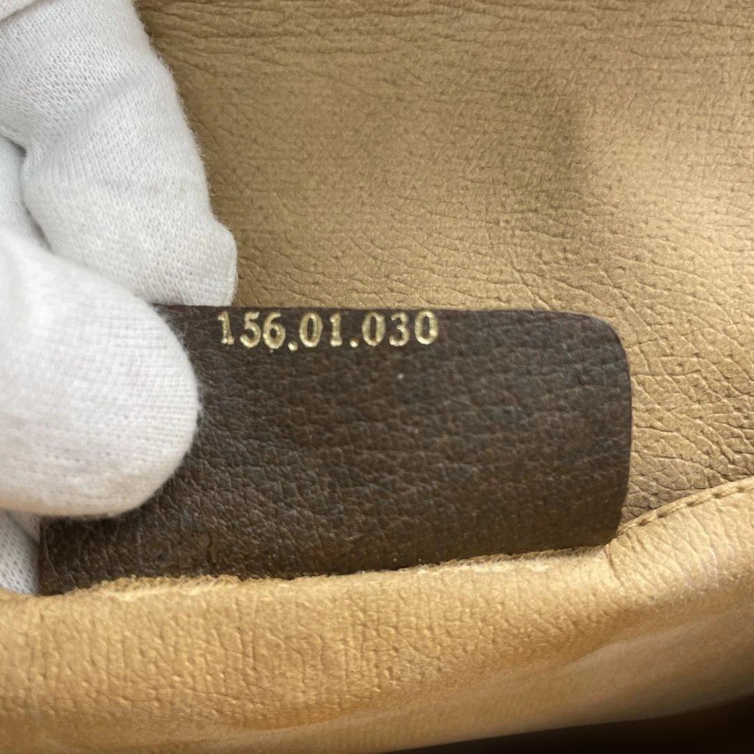 オールド　グッチ　ポーチ　シェリー　GG PVC 159.01.030