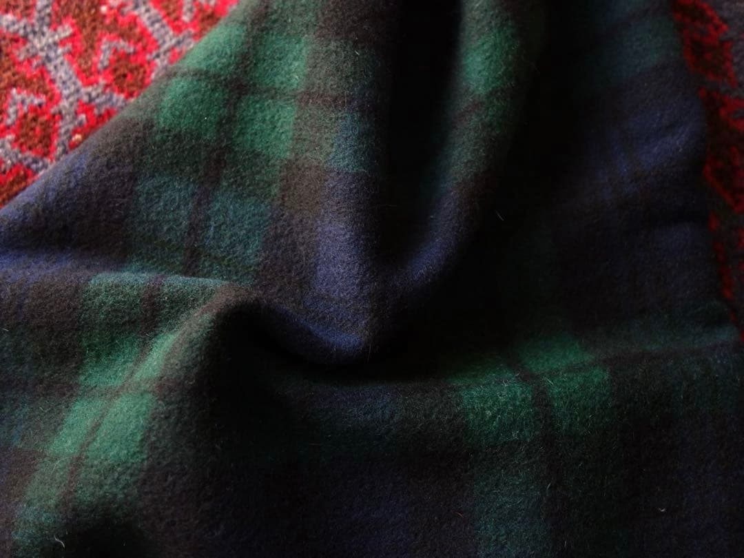 Polo Ralph Lauren カシミヤ マフラー ブラックウォッチ ポロ