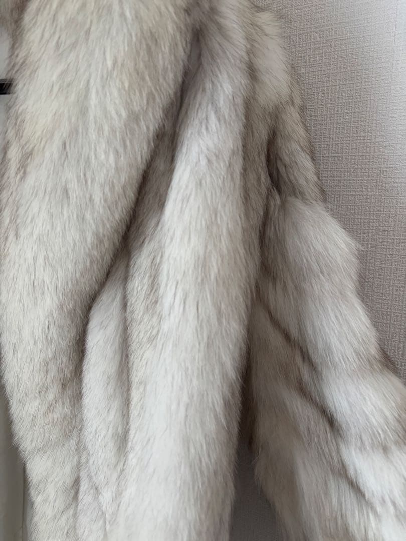 SAGAFOX  リアルファーコート Vintage 毛並み良好