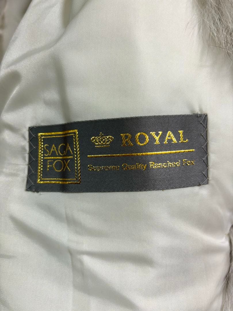 SAGAFOX  リアルファーコート Vintage 毛並み良好