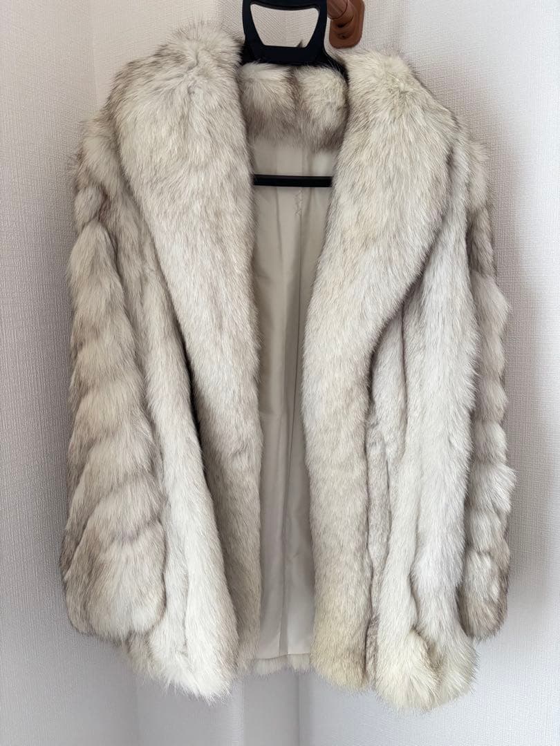 SAGAFOX  リアルファーコート Vintage 毛並み良好