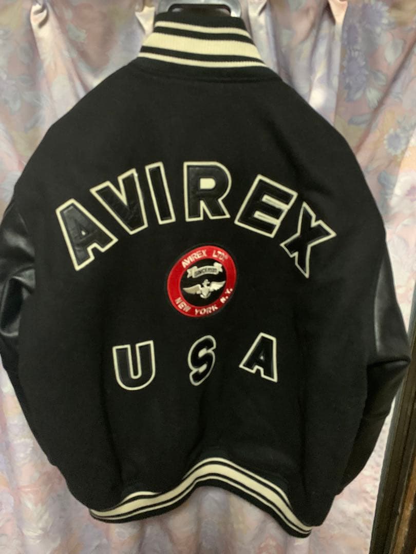 AVIREX スタジャン ブラック 2L