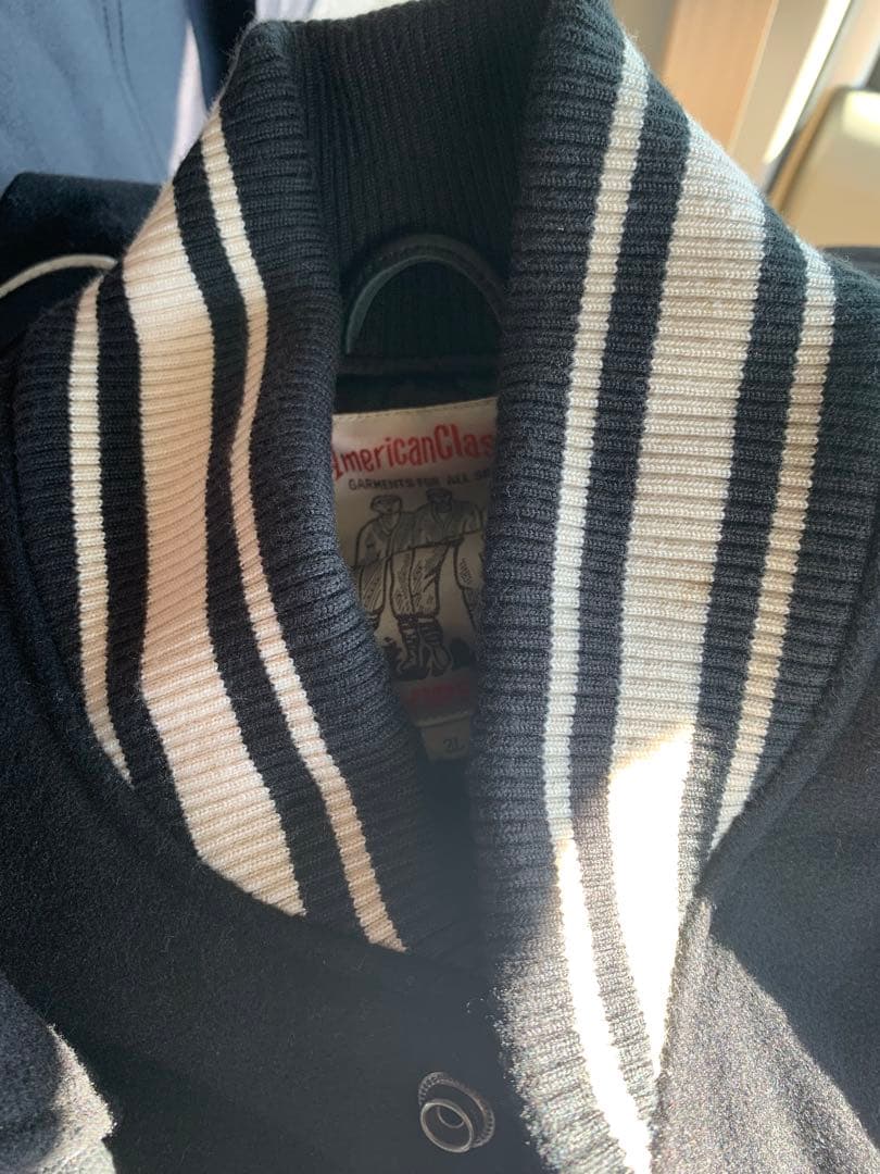 AVIREX スタジャン ブラック 2L