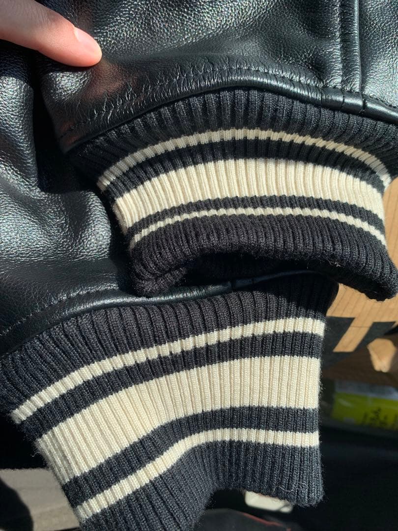 AVIREX スタジャン ブラック 2L