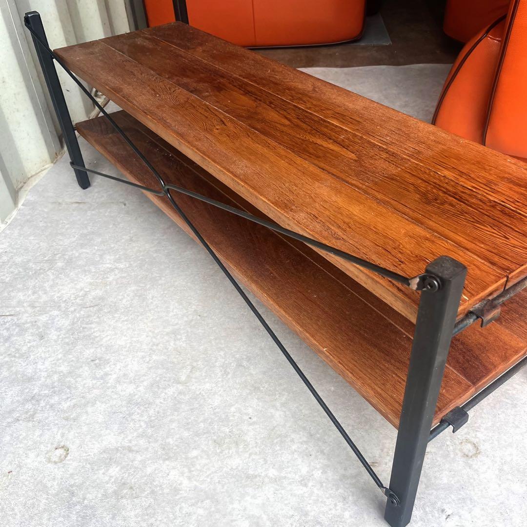 取付無料！アクメファニチャー グランドビュー ヴィンテージ調TVシェルフ✨