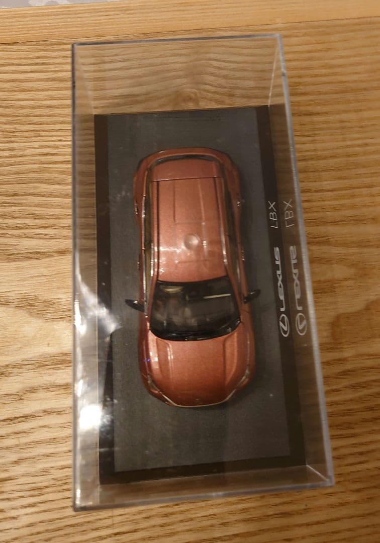 LEXUS LBX ソニックカッパー ミニカー　美品