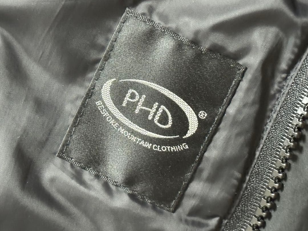 P.H.Designs ピーターハッチンソン ダウンベスト ブラック SizeL