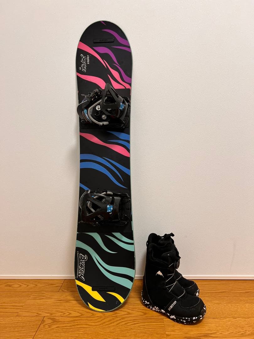 バートン　スノーボード 110 3点セット