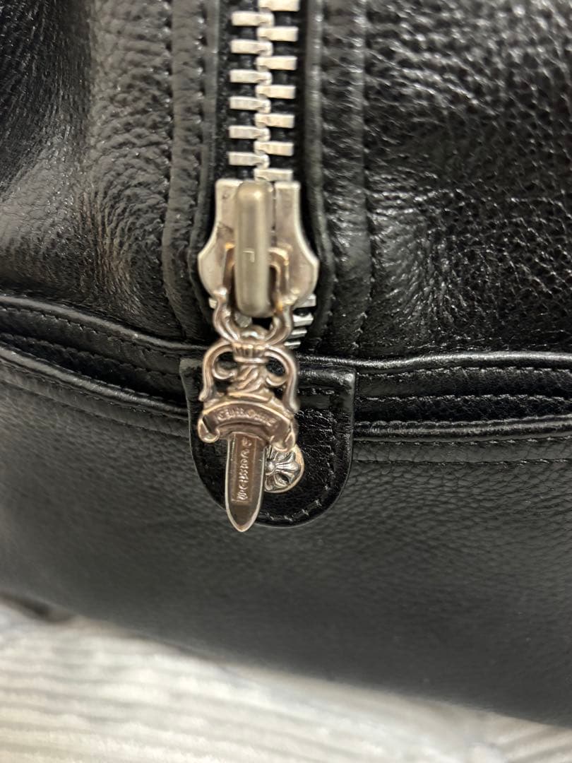 す*！様 クロムハーツ　現行型　ジムバッグミディアム　セメタリークロスパッチ　レ