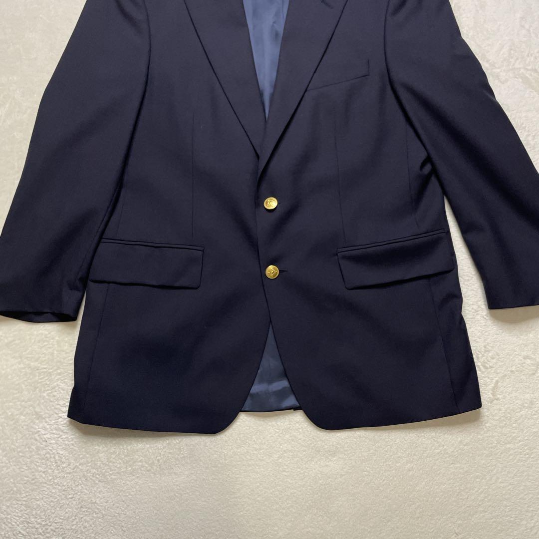 大きいサイズ　2XL相当　CHAPS RALPH LAUREN 紺ブレ　金ボタン