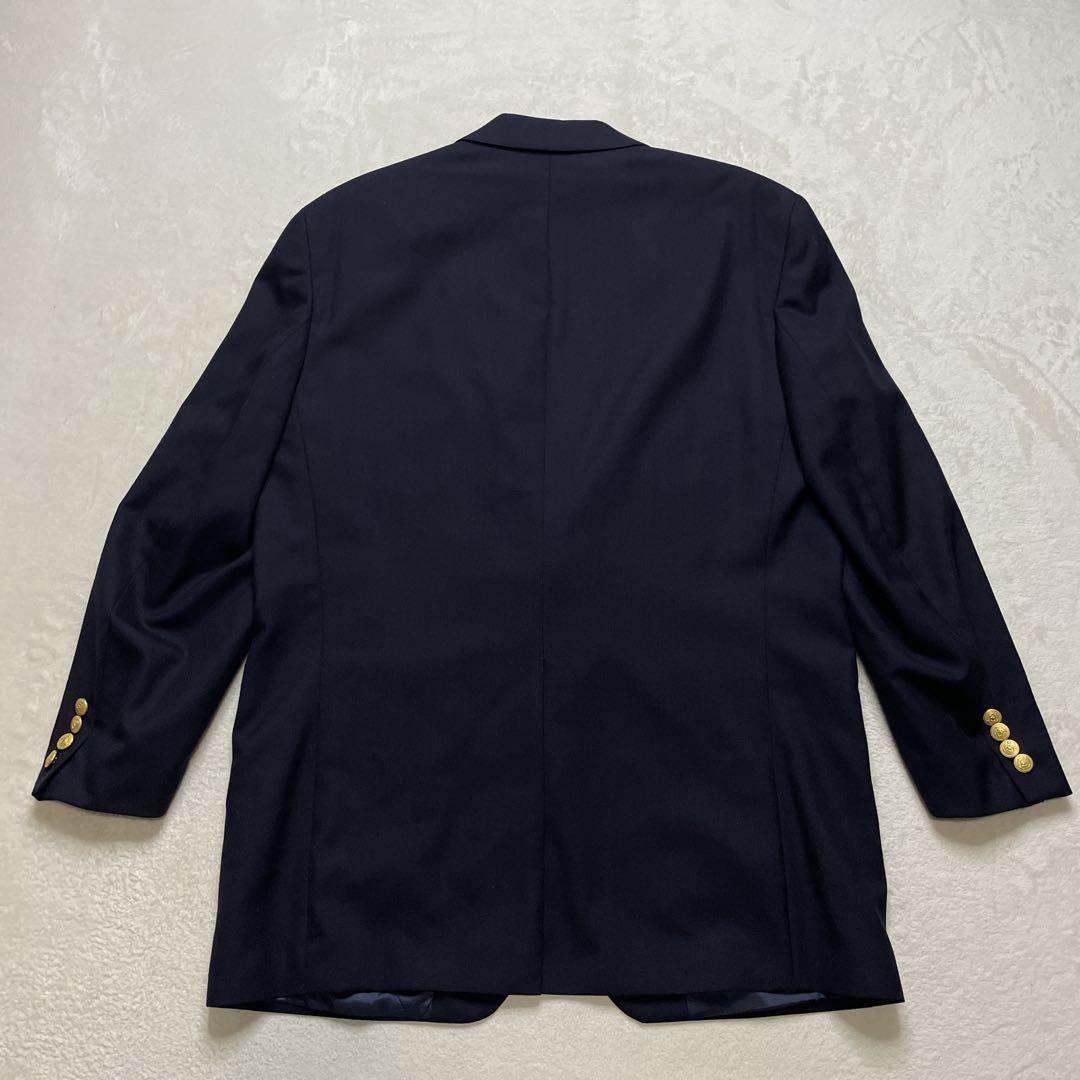 大きいサイズ　2XL相当　CHAPS RALPH LAUREN 紺ブレ　金ボタン