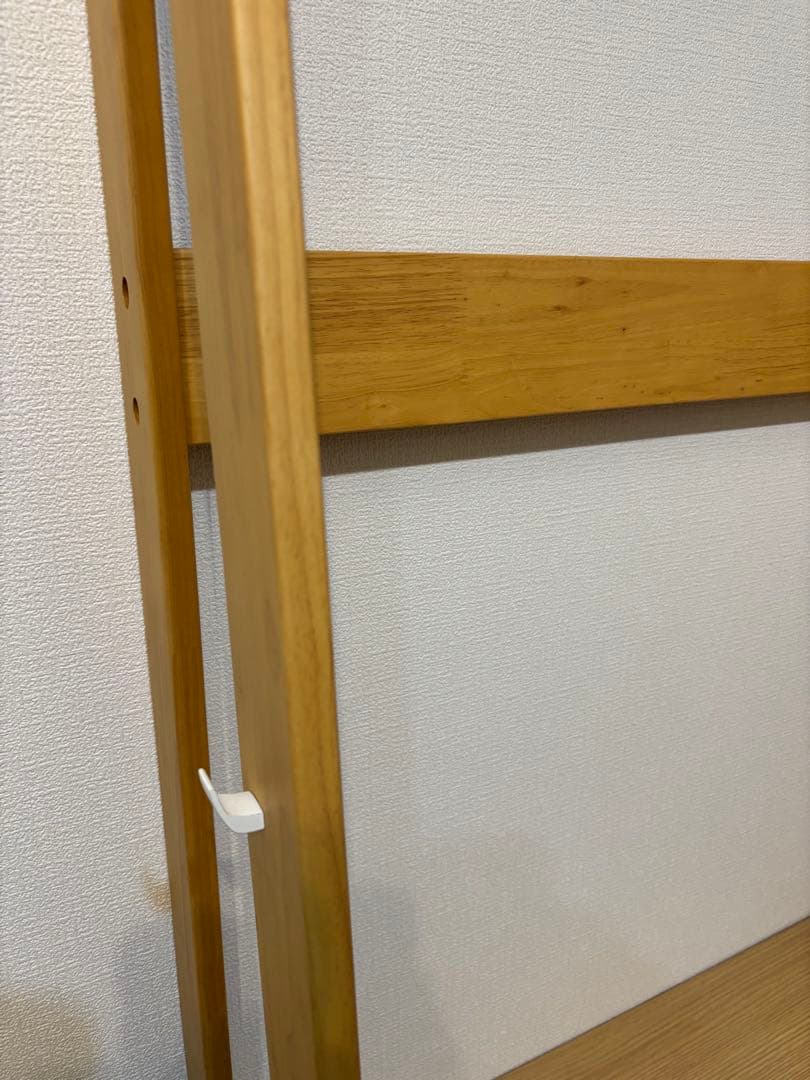 【エリー】ニトリ　ハンガーラック　ワードローブ　二段収納