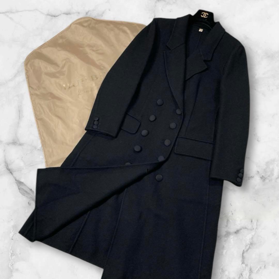 【極美品】【高級】バーバリーロンドン　チェスターコート　現行品　カシミヤ100
