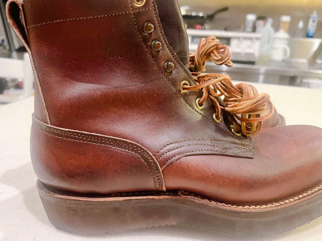 グリズリー、ワークブーツ、美品、Size 8.5