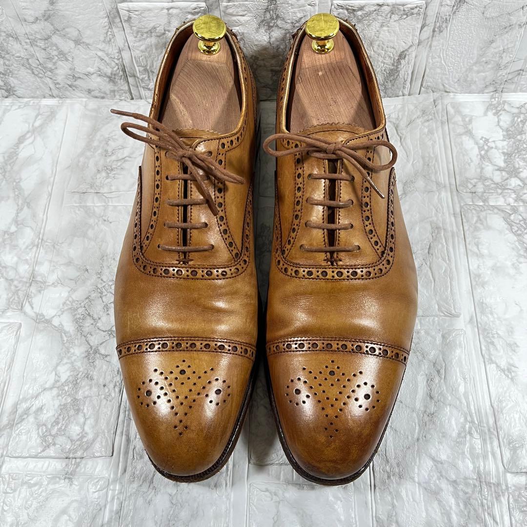 【美品】CROCKETT＆JONES BARRINGTON2 セミブローグ　27