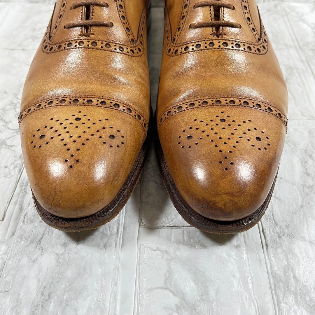 【美品】CROCKETT＆JONES BARRINGTON2 セミブローグ　27