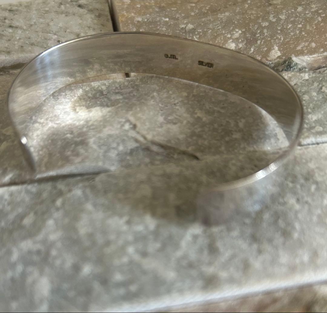 イーエム e.m.★シルバー　ブレスレット　バングル