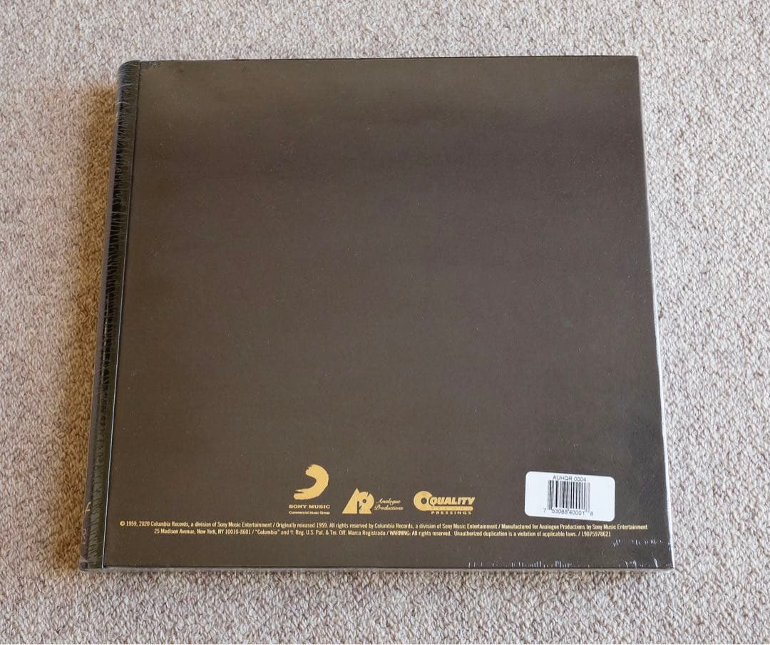 最終値下げ　新品 LP Kind Of Blue 重量盤