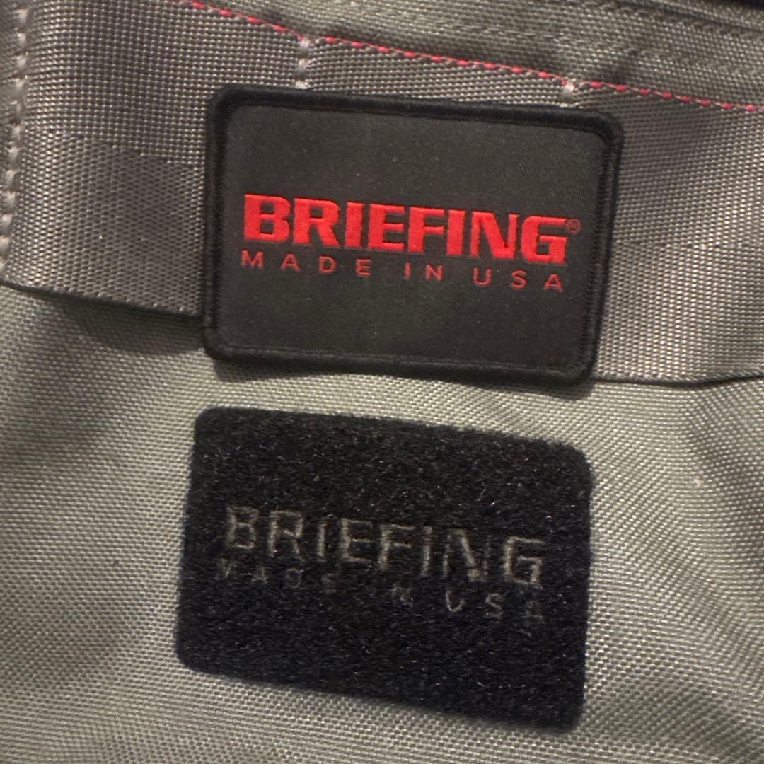 BRIEFING グレー バッグ