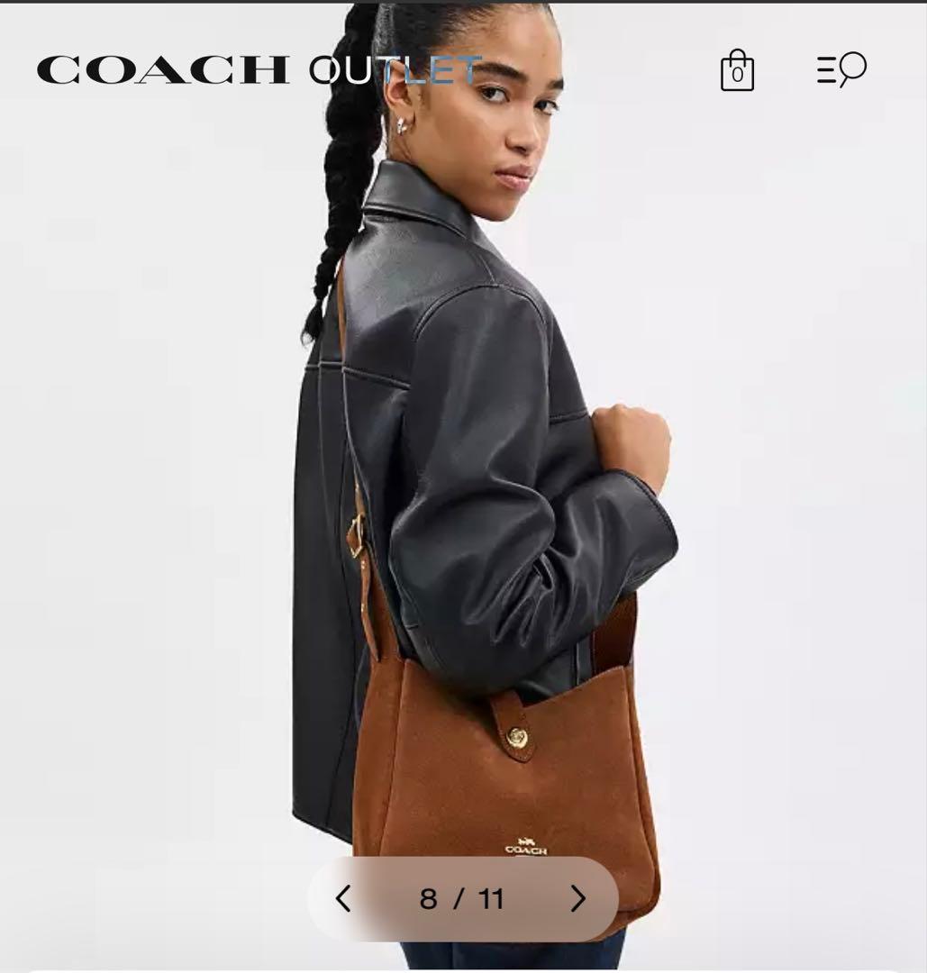 COACH ハドソンコンバーチブルクロスボディバッグ