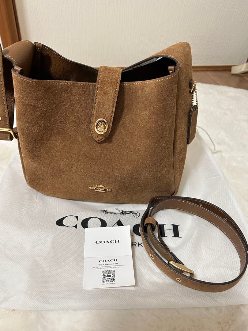 COACH ハドソンコンバーチブルクロスボディバッグ