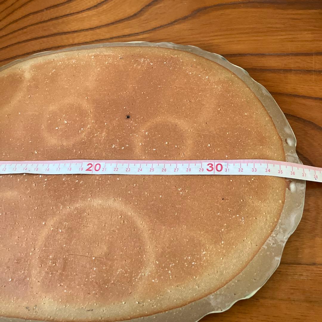 京都清水焼　陶葊の桜柄楕円皿